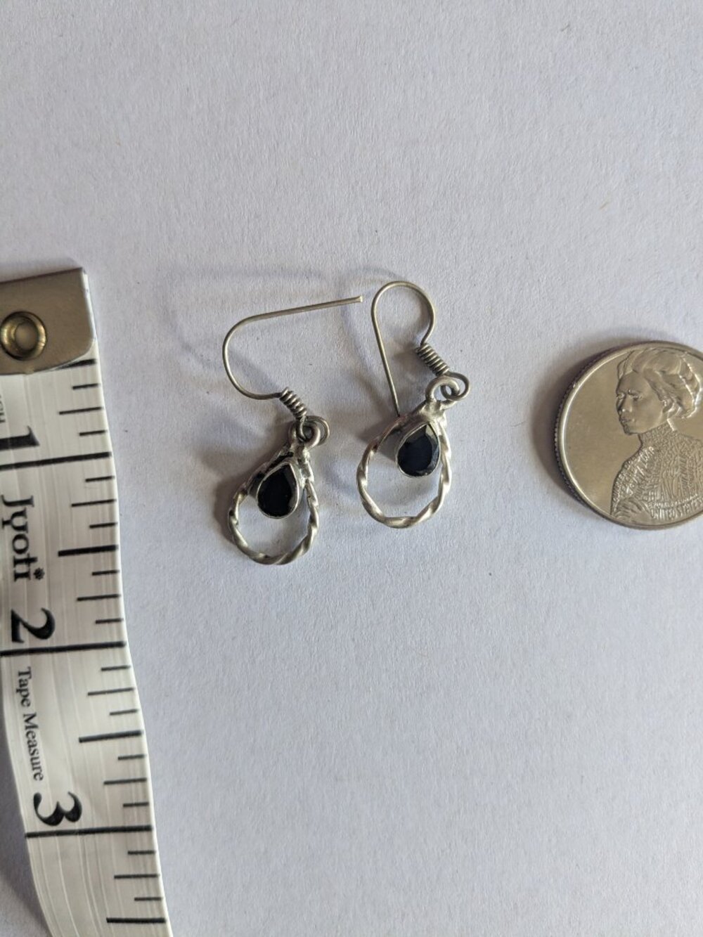 Vintage drop dangle earrings lot of 5 - Picture 7 of 10